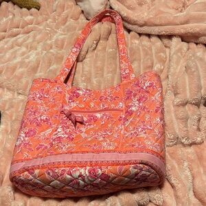 Floral Pink Tote Bag